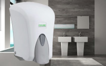 Диспенсер для пенного мыла 1000мл белый Vialli F6