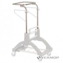 Vermop Конструкция из нержавеющей стали, вкл. раму 1х70л, 2 крючка и 2 держателя для ведер по 6 л по бокам