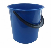 Ведро 10л пластиковое круглое синее