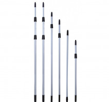 Рукоятка алюминиевая телескопическая 3-секционная 3,6 м