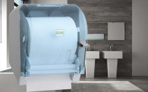 Диспенсер для бумажных полотенец пластиковый, K8T NOWA прозрачный