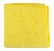 Салфетка микрофибра 50х80см для пола желтая