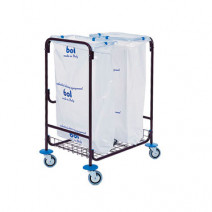 Тележка для сбора мусора с одноразовыми мешками, 402