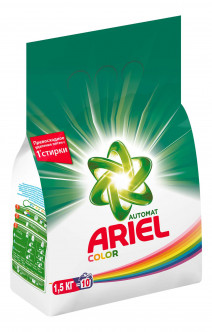 Стиральный порошок автомат ARIEL СOLOR 1,5кг 1/10