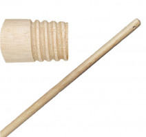 Рукоятка деревянная 120см MASTER LUX с резьбовым наконечником