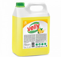 Средство для мытья посуды 5л GraSS Velly лимон (125428)