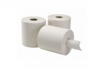 Полотенца бумажные рулонные Терес Стандарт, 1-сл, mini, внутренняя вытяжка, 120 метров, отбеленная макулатура, Т-0136