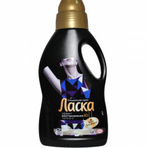 Гель для стирки ЛАСКА ВОССТАНОВЛЕНИЕ ЧЕРНОГО 1л 1/8