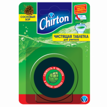Чистящая таблетка для унитаза СОСНОВЫЙ БОР CHIRTON 50гр 1/24
