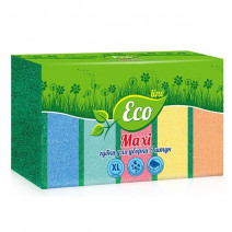 Губки для посуды ECO LINE МАКСИ 5шт 1/40