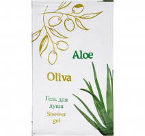 Гель для душа 10мл в саше Алоэ и Олива (500 шт.)