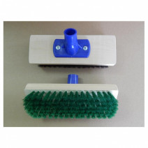 Щетка палубная 215х80х20 мм 6-рядная, б/черенка, угл. резьб. держ-ль