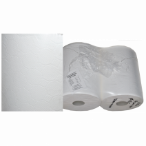 Полотенце бумажное белое ТЕРРАЛАЙН 2сл, 120м, H19,8см, Ø -15/4см 6/1