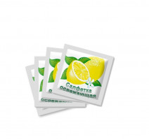 Салфетка влажная гигиен. в индивид.упаковке 1000шт/упак лимон