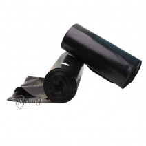 Мешки 220 литров, 10 шт. в рулоне, 90х130 ПВД, черные, 2х слойные, премиум БСП