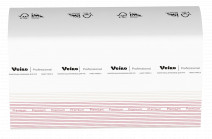 Полотенца для рук Z-сложение Veiro Professional Premium, 2 сл, 200 л, белые