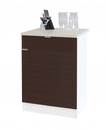 Стол с ящиками Сокол ТК-06.1 Белый / Венге