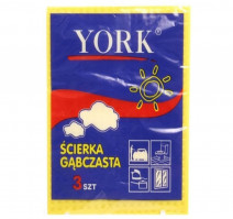 Салфетка губчатая 16х18см 3шт/упак TEXTOP