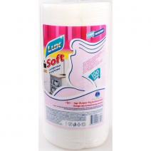 Салфетки вискоза в рулоне LUX РУСАЛОЧКА 100шт 1/12