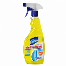 Средство для мытья окон, стекол и зеркал АНТИПЫЛЬ CHIRTON ЛИМОН 750мл курок 1/12