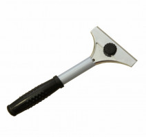 Скребок для пола и стекла с алюминиевой рукояткой