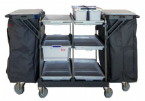 Тележка для горничных Vileda Ориго 300HHX. Комплектация без панелей