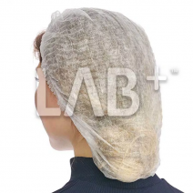 Шапочка одноразовая белая Шарлотта 100шт 1/10