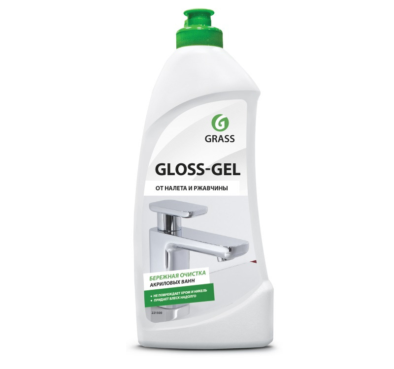 Средство для мытья сантехники 500мл GraSS Gloss gel (221500)