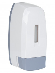 Диспенсер для жидкого мыла в ванную 500 мл белый пластиковый SH-7627