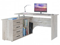 Компьютерный стол Сокол КСТ-109 Дуб Юкон, Левый