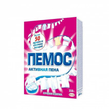 Стиральный порошок для ручной стирки ПЕМОС АКТИВНАЯ ПЕНА 350г 1/22