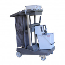 Волео Про комплексная тележка: ведро 1х25л с вертикальным отжимом