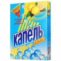 Стиральный порошок для ручной стирки АИСТ КАПЕЛЬ ЛИМОН 400гр 1/30