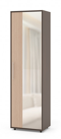 Шкаф распашной Сокол ШО-2 Корпус Венге / Фасад Беленый дуб