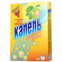 Стиральный порошок для ручной стирки АИСТ КАПЕЛЬ ФРУКТОВЫЙ БУКЕТ 400г 1/30