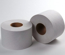 Туалетная бумага белая РНБ 1сл, 200м 12/1