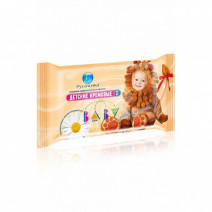 Салфетки влажные ДЕТСКИЕ КРЕМОВЫЕ РУСАЛОЧКА 72 шт 1/8