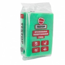 Губка универсальная профильная TEXTOP САНИТАРНАЯ 12*8*4,5см 1/75
