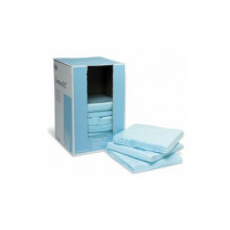 Салфетка нетканный материал бирюзовая SONTARA 30*30см, 50шт 1/20