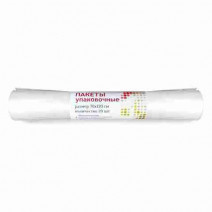 Пакеты упаковочные в рулоне, 70*120см, 20шт, 18мкм 1/16