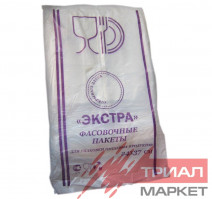 Пакет фасовочный ПНД 24х37 8мкм евробокс (э) (1000 шт.)