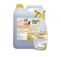 Средство чистящее 1л AV S-06 для удаления следов скотч-клея, чернил, краски, жевательной резинки