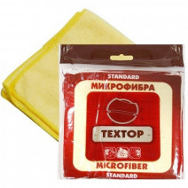 Салфетка микрофибра ТЕХТОР STANDARD 29*29см 1/100