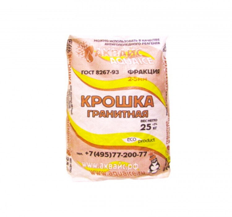 Гранитная крошка АКВАЙС 25кг/мешок