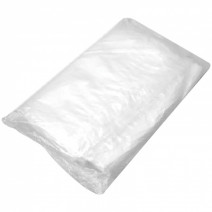 Пакет для мусора 120л, ПВД, 50шт, пласт, прозрачные, 40мкм, 70*110см