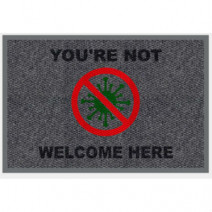 Входные грязезащитные коврики с логотипом 40х60, SNL40-W