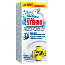 Стикер чистоты для унитаза ОКЕАНСКИЙ ОАЗИС ТУАЛЕТНЫЙ УТЕНОК 3*10гр 1/24