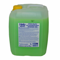 Жидкое мыло ЗЕЛЕНЫЙ ЧАЙ HELP 5кг 1/4
