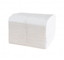 Салфетки бумажные Lime 1сл 18х24 белые в настольный диспенсер, 100 л/упак (48 шт.)