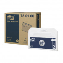 Tork одноразовые бумажные покрытия на унитаз Advanced